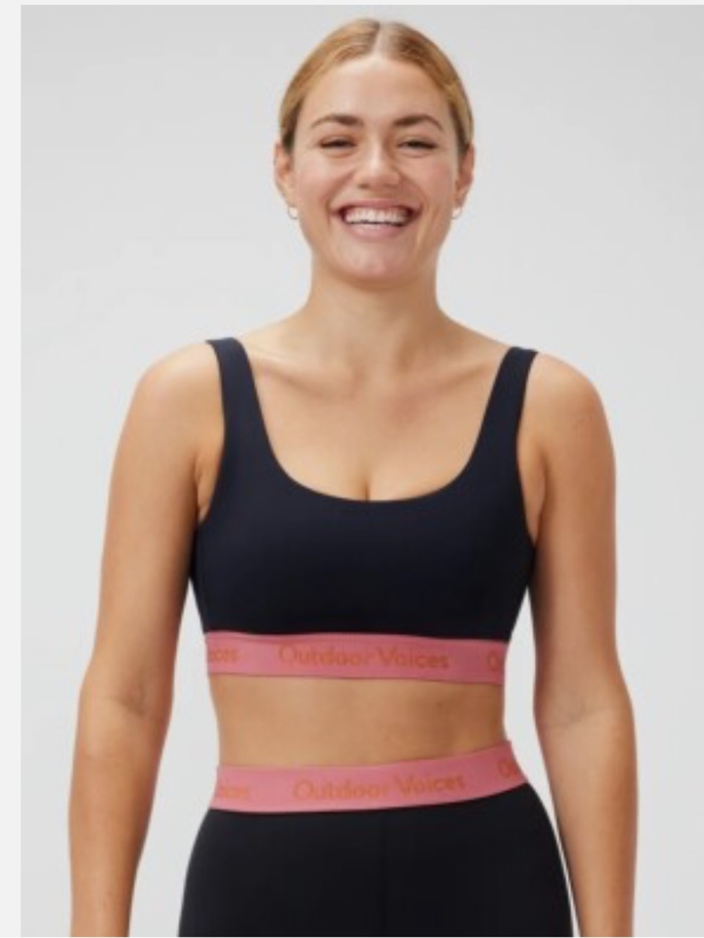 Outdoor Voices Smooth Scoop Bra size large